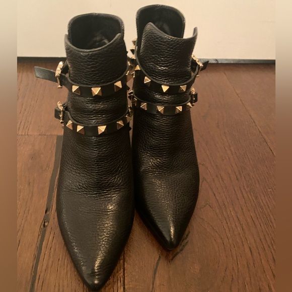 Valentino Rockstud Ankle Boots - Picture 3 of 6